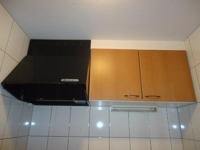 アランチーノのキッチン|吊り戸棚