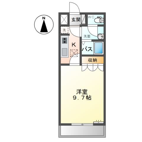 来夢２の間取り