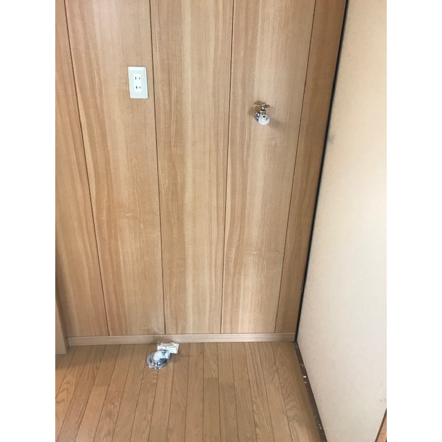 ノリタケ貸家Bの内装|洗濯機置場