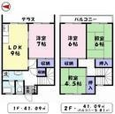 【間取り】 | マンションＲ旗ヶ崎