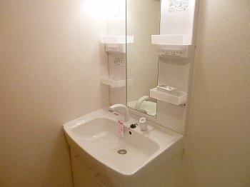 【洗面所】 | ラフレシールあぼしＤ | 洗面所です