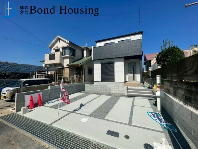 並列2台駐車可能　福吉台2丁目　新築限定１棟の前面道路含む現地写真