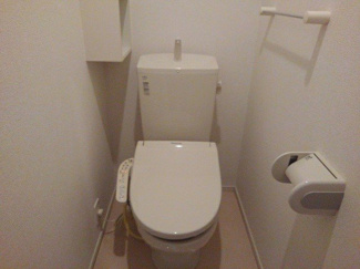 【トイレ】 | ノースフロンティアＣ | ゆったりとした空間のトイレです