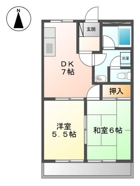 サンブレスの間取り