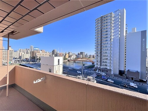 ライオンズマンション舟入中町のその他|バルコニーからの眺望　※2023年10月撮影