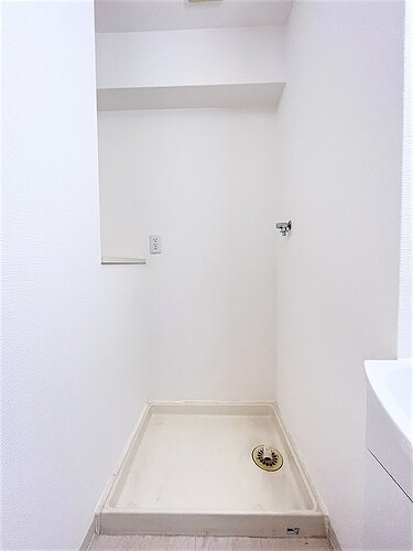 ライオンズマンション舟入中町のその他|室内洗濯機置場　※2023年10月撮影