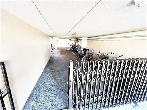 ライオンズマンション舟入中町のその他|駐輪場　※2022年9月撮影