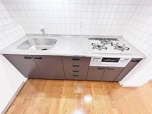 ライオンズマンション舟入中町のキッチン|システムキッチン　※2023年10月撮影