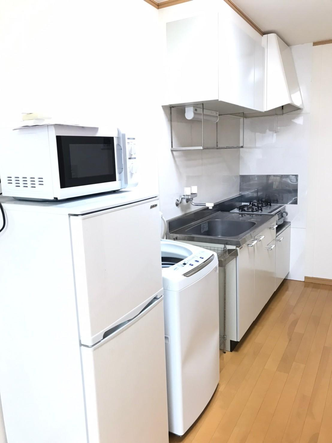 メゾン藤生のキッチン|ご希望で家電を付けることができます！