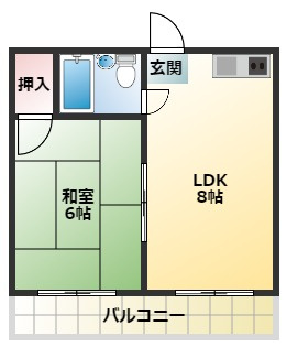 シティハイツ中町の間取り