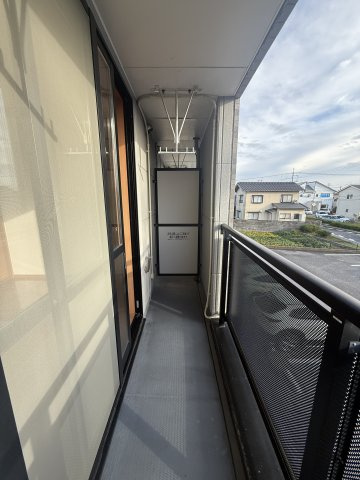 アクアサイド　Ａ棟のバルコニー