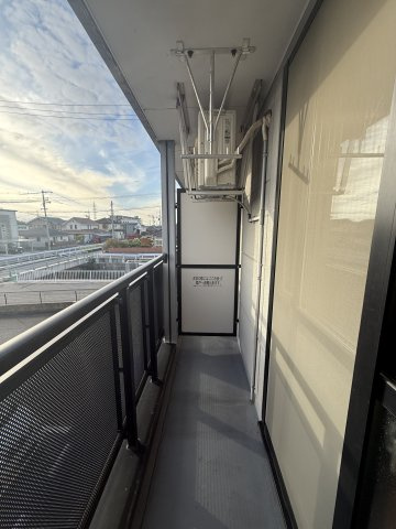 アクアサイド　Ａ棟のバルコニー