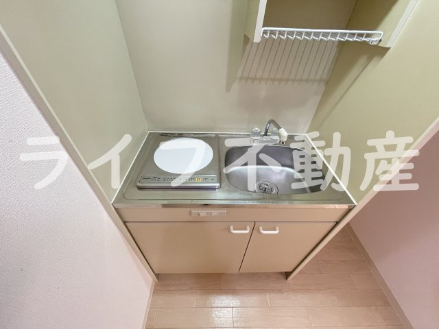 メルディアキューブやえのさとのキッチン|使いやすいキッチンです