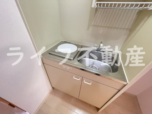 メルディアキューブやえのさとのキッチン|キッチンです