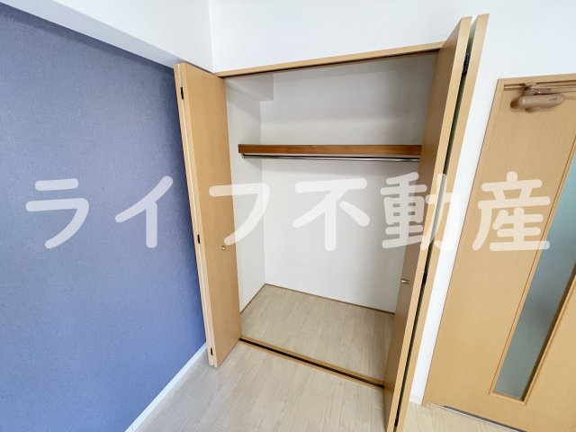 メルディアキューブやえのさとの収納|たっぷりとした収納スペースです