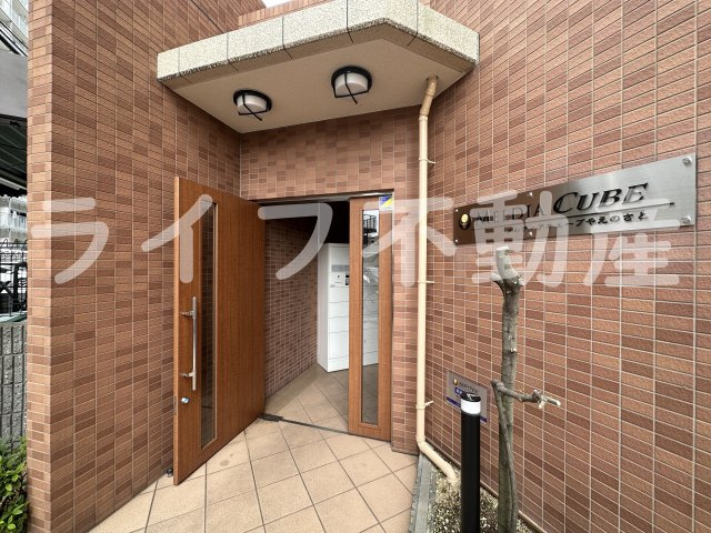 メルディアキューブやえのさとのエントランス|エントランスです