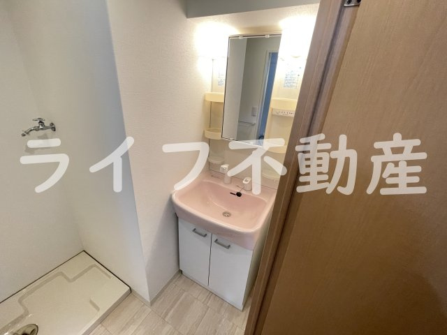 メルディアキューブやえのさとの独立洗面台|朝の身支度には欠かせない独立洗面化粧台