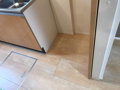 【キッチン】 | サン・クレスト | 冷蔵庫置き場