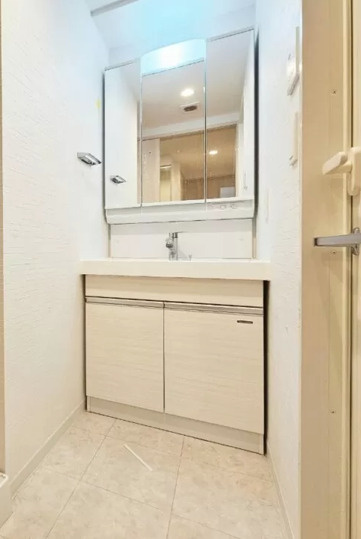 ラ・ピシーヌ南堀江の独立洗面台