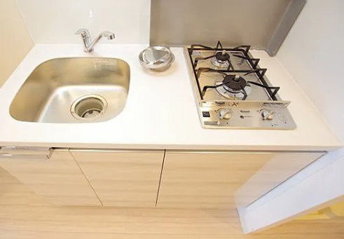 プレサンス心斎橋ソレイユのキッチン