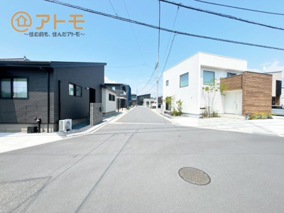 【前面道路含む現地写真】 | 富士市森島　戸建て　全1棟