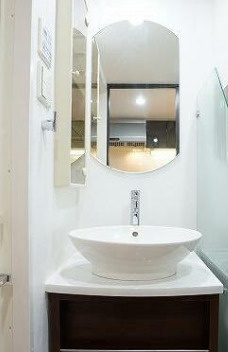 アーデン京町堀ウエストの独立洗面台