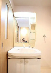 ロイヤルヒルⅠの独立洗面台