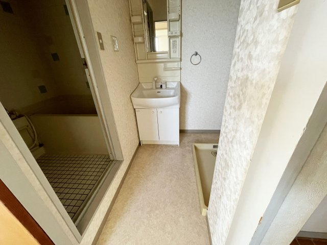 ジョンブルハウスの洗面所