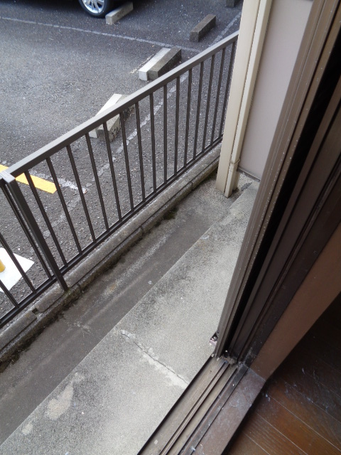 パインクレストのバルコニー