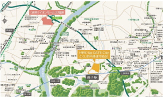 【地図】 | アップデートシティふくしまソラチエ　商業用地（Z）
