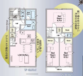 横浜市旭区市沢町 新築戸建て【仲介手数料無料】の画像