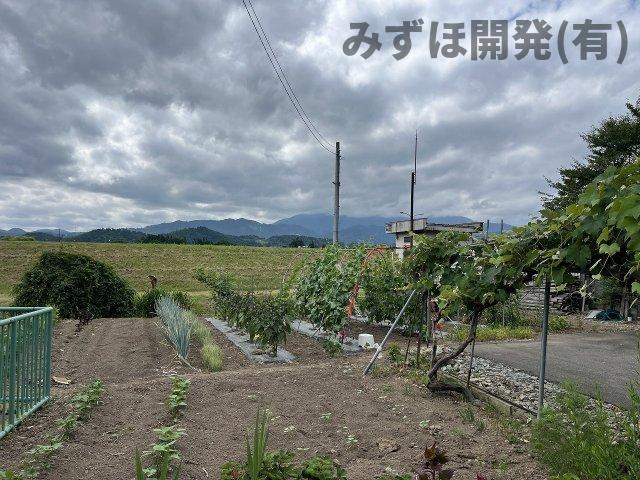 村山市大字河島甲91-18の庭