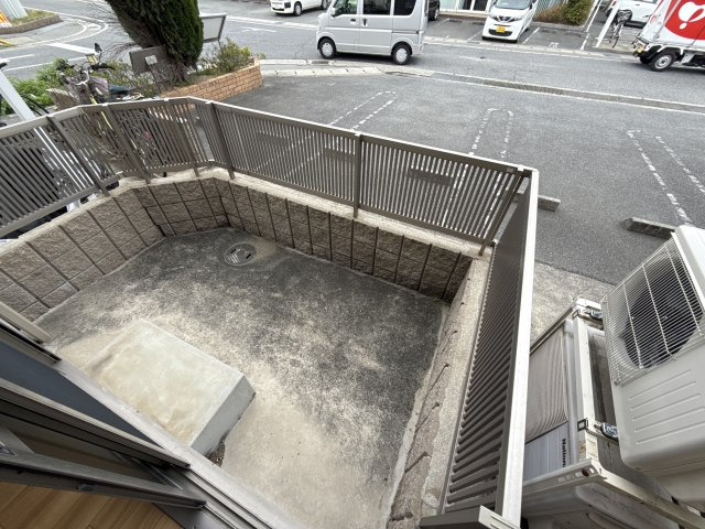 ハイツひまわりのバルコニー
