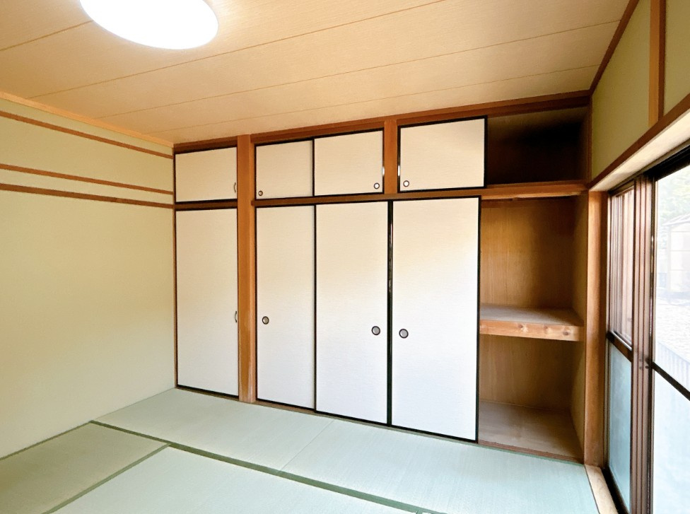 リフォーム中古戸建　大垣市青墓町3丁目　昭和58年築の和室|1階北側和室