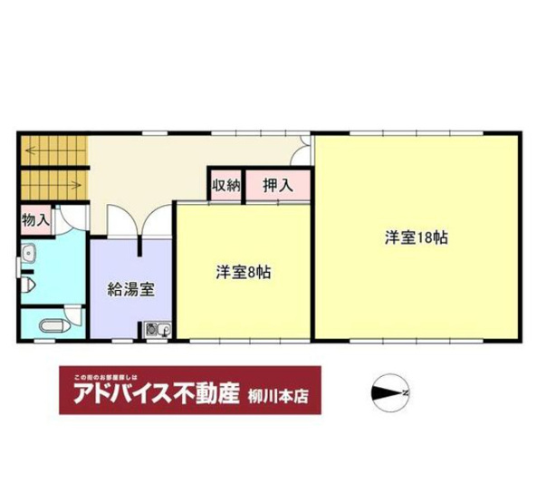 【間取り】 | 事業用）京町テナント