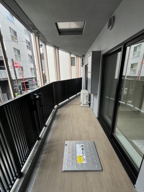 サンウッドフラッツ新宿四谷三丁目のバルコニー