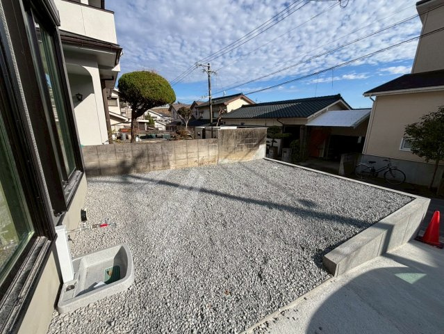 下伊敷3丁目　新築戸建ての庭