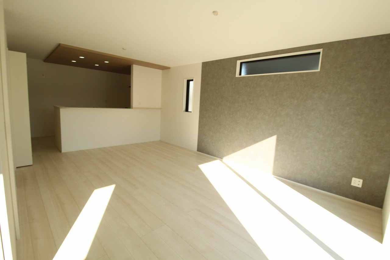 香南市野市町西野　新築戸建　1棟　【内覧可能】の居間・リビング|ＬＤＫ　17.5帖