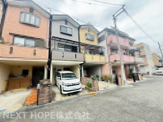 【外観】 | 尼崎市食満５丁目中古戸建 | 平成１４年７月建築！令和７年６月室内外リフォーム済み♪お待たせ無しで即ご入居していただけます！！素敵な室内をぜひ現地でご確認ください！！お気軽にネクストホープ不動産販売までお問い合わせを！！
