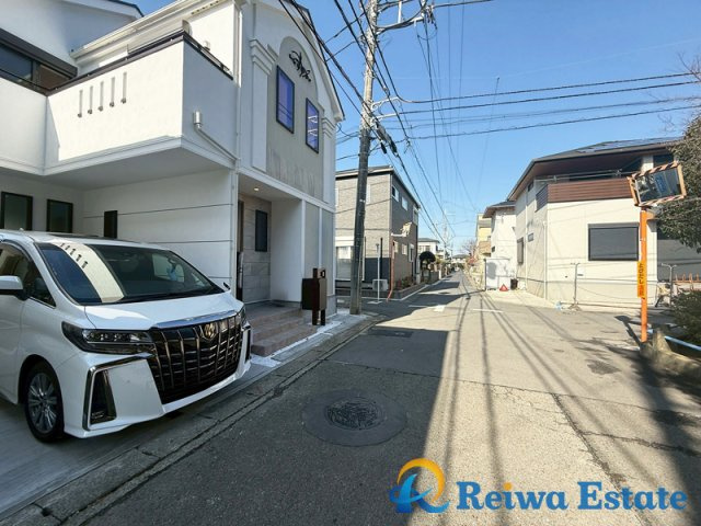 新築戸建　高座郡寒川町一之宮3丁目の前面道路含む現地写真
