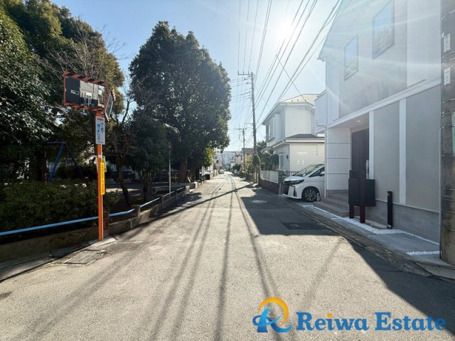 新築戸建　高座郡寒川町一之宮3丁目の前面道路含む現地写真