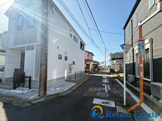 新築戸建　高座郡寒川町一之宮3丁目の前面道路含む現地写真