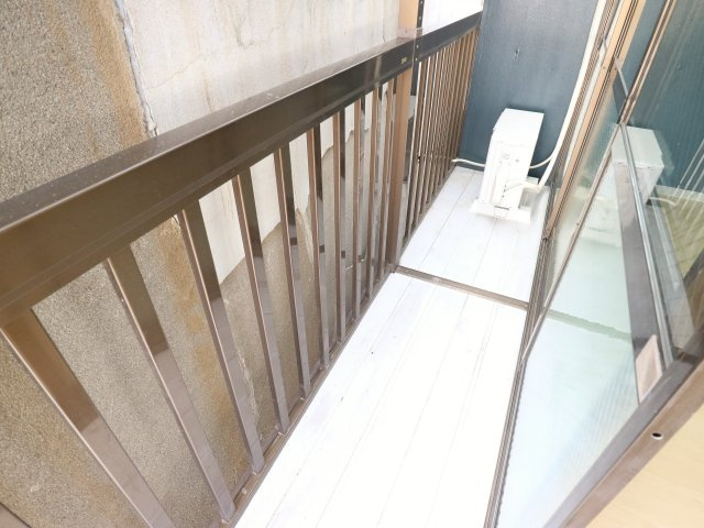 たつみレジデンスのバルコニー