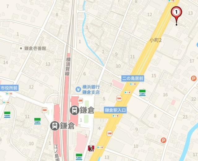ガーデン若宮の地図