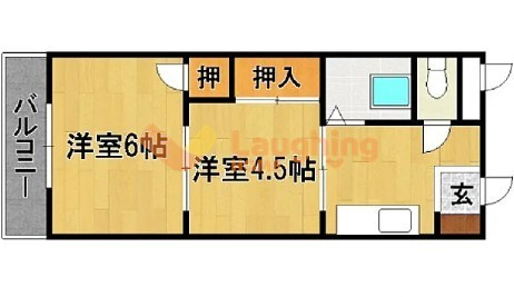 ウッドハウスⅡの間取り