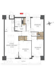 【間取り】フローレンス海田月見町 