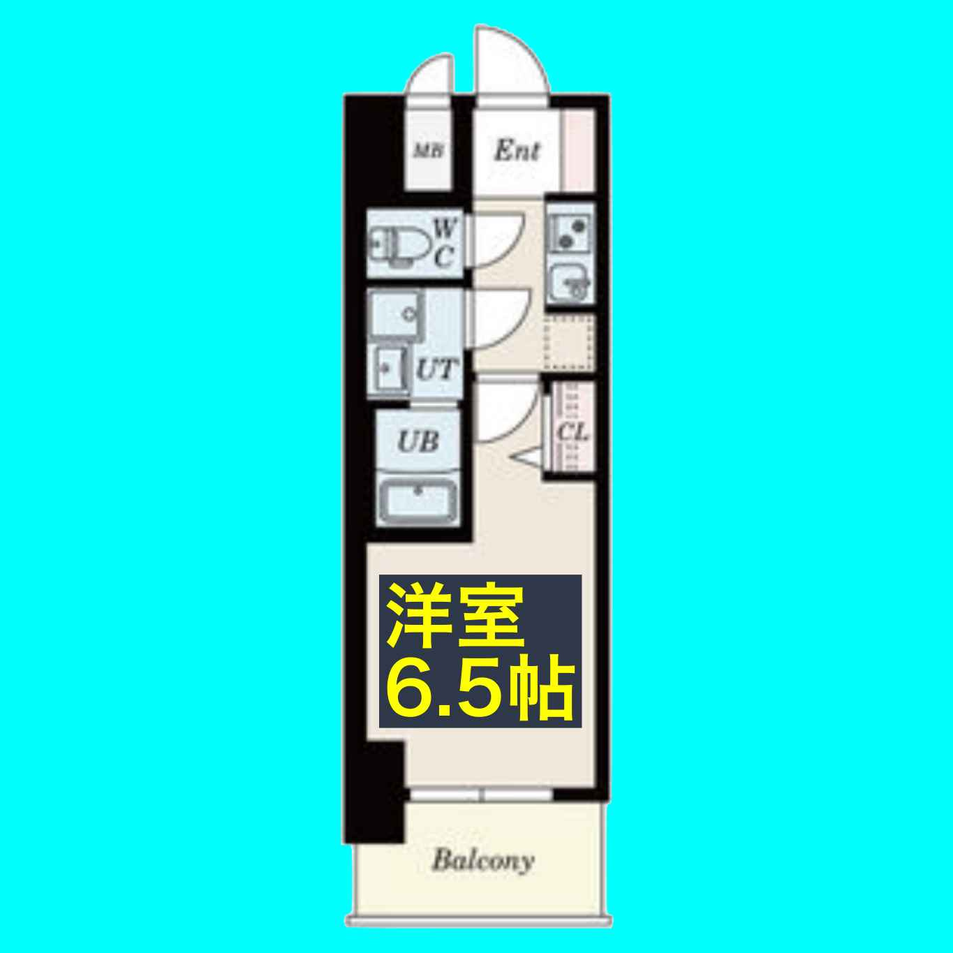S-RESIDENCE今池駅前の間取り