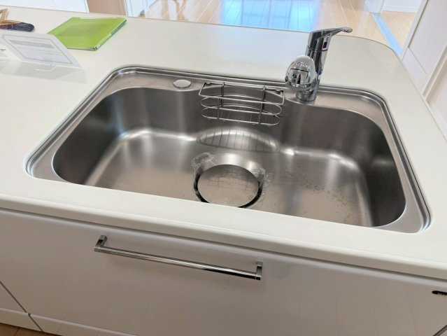 ーリヴィエールソフィア徳力ー4LDKー【小倉南区　中古マンション】のキッチン|錆びにくいステンレス製のシンク♪　【小倉南区　中古マンション】