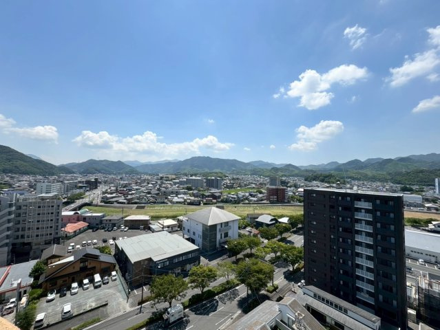 ーリヴィエールソフィア徳力ー4LDKー【小倉南区　中古マンション】の展望|最上階なので眺めも良好♪　【小倉南区　中古マンション】