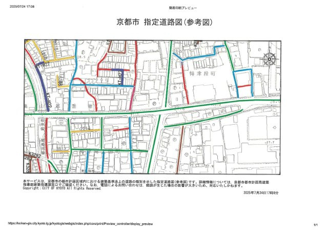 仮）フラッティ梅津高畝町（全18室）の区画図